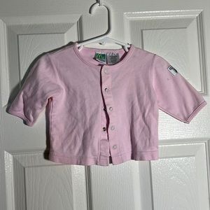 McBaby - vintage pink button up long sleeve